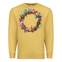 Antique Gold Crown of thorns Easter Day Premium Sweatshirt - Neo Western
