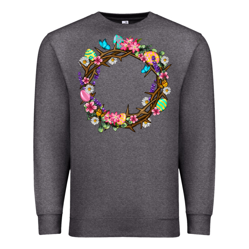 Crown Of Thorns Easter Day Premium Sweatshirt by Neo Western | Teevron