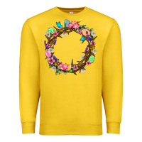 Lemon Crown of thorns Easter Day Premium Sweatshirt - Neo Western