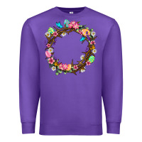 Purple Crown of thorns Easter Day Premium Sweatshirt - Neo Western