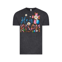 Vintage Black he is risen cross Vintage Tee - Artiststas