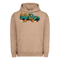 Pigment Burro pumpkin farm truck no background Urban Hoodie - Jasminsmagicworld