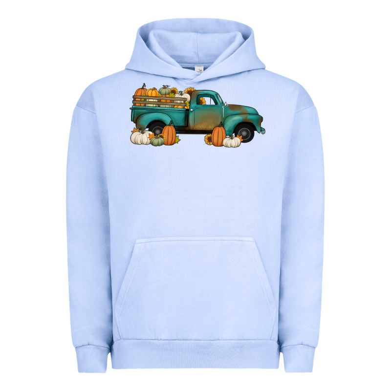 Pumpkin Farm Truck No Background Urban Hoodie by Jasminsmagicworld | Teevron