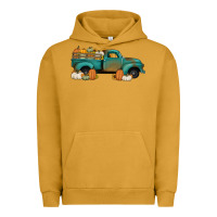 Pigment Peanut Butter pumpkin farm truck no background Urban Hoodie - Jasminsmagicworld