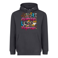 Smoke more espresso less depresso Heavyweight Hoodie - Zillion Design Studio