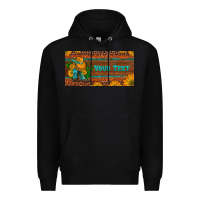Black preview custom cowboy boots sunflowers and cactus license plate Premium Hoodie - Artiststas