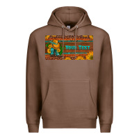 Chestnut preview custom cowboy boots sunflowers and cactus license plate Premium Hoodie - Artiststas