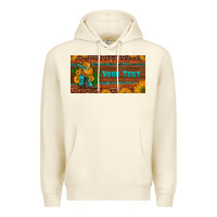Sandshell preview custom cowboy boots sunflowers and cactus license plate Premium Hoodie - Artiststas