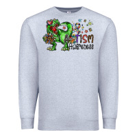 Heather Grey autism awareness Premium Sweatshirt - SublimationCraftShop