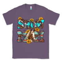 Lavender show mom horse Classic Tee - RanaPortraitStore