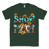 Sports Green show mom horse Classic Tee - RanaPortraitStore