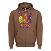 Chestnut Hocus pocus i need coffee to focus Zipper Hoodie - RanaPortraitStore