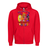 Red Hocus pocus i need coffee to focus Zipper Hoodie - RanaPortraitStore