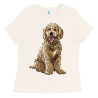 Goldendoodle Ladies Tee | Teevron