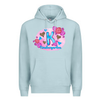 Blue Mist back to school flowers kindergarten 3200x2400 Premium Hoodie - AdoDesignShop