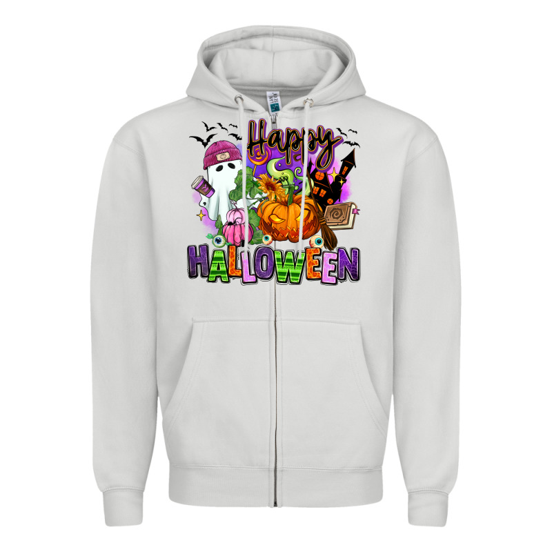 Happy Halloween Zipper Hoodie by RanaPortraitStore | Teevron