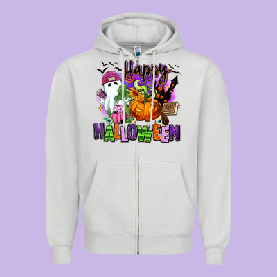 Zipper Hoodie Happy Halloween