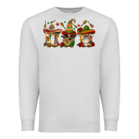 Dove Grey mexican gnomies Premium Sweatshirt - FaDigitalArtStudio