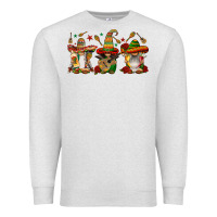 Oatmeal Heather mexican gnomies Premium Sweatshirt - FaDigitalArtStudio