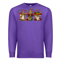 Purple mexican gnomies Premium Sweatshirt - FaDigitalArtStudio