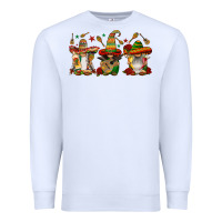 White mexican gnomies Premium Sweatshirt - FaDigitalArtStudio