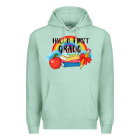 Seafoam back to school hello first grade 3200x2400 Premium Hoodie - AdoDesignShop