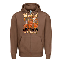 Chestnut Thankful grateful and Blessed black boy sneakers Zipper Hoodie - RanaPortraitStore