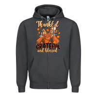 Smoke Thankful grateful and Blessed black boy sneakers Zipper Hoodie - RanaPortraitStore