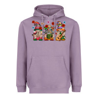 Lavender Mexican Gnomes Heavyweight Hoodie - texasbilliewilder