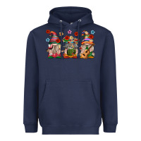Navy Mexican Gnomes Heavyweight Hoodie - texasbilliewilder