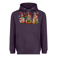 Plum Mexican Gnomes Heavyweight Hoodie - texasbilliewilder