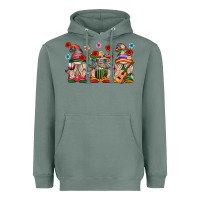 Sage Mexican Gnomes Heavyweight Hoodie - texasbilliewilder