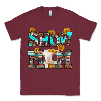 Burgundy show mom goat Classic Tee - RanaPortraitStore