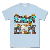 Dusty Blue show mom goat Classic Tee - RanaPortraitStore