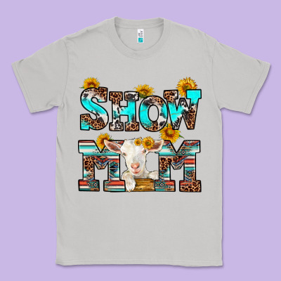 Show Mom Goat Classic Tee Designed By Ranaportraitstore