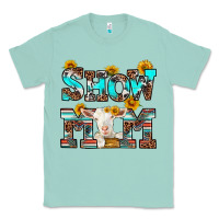 Seafoam show mom goat Classic Tee - RanaPortraitStore