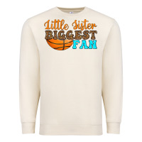 Sandshell little sister biggest fan Premium Sweatshirt - HRA Design Shop