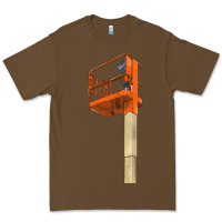 Cacao Single Man Lift Premium Tee - LillyAllenDesigns