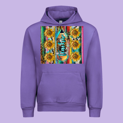 Western Teacher Urban Hoodie Designed By Lillyallendesigns