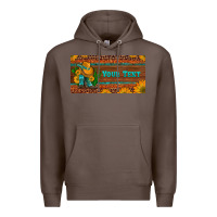 Coffee (preview)custom cowboy boots sunflowers and cactus license plate Premium Hoodie - Artiststas