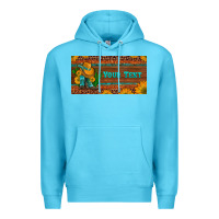 Ocean Blue (preview)custom cowboy boots sunflowers and cactus license plate Premium Hoodie - Artiststas
