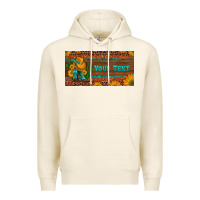 Tofu (preview)custom cowboy boots sunflowers and cactus license plate Premium Hoodie - Artiststas