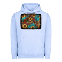 Pigment Grape Ice christmas sunflowers and buffalo plaid background Urban Hoodie - Jasminsmagicworld