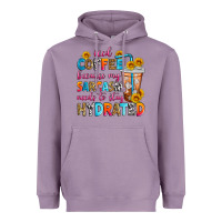 Lavender iced coffee because my sarcasm needs to stay hydra Heavyweight Hoodie - Zillion Design Studio