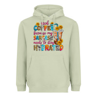 Matcha iced coffee because my sarcasm needs to stay hydra Heavyweight Hoodie - Zillion Design Studio