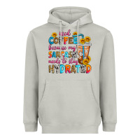 Moon Dust iced coffee because my sarcasm needs to stay hydra Heavyweight Hoodie - Zillion Design Studio