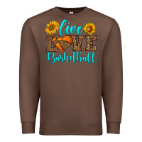 Chestnut live love basketball Premium Sweatshirt - HRA Design Shop