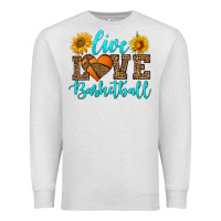 Oatmeal Heather live love basketball Premium Sweatshirt - HRA Design Shop