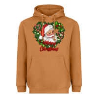 Meerkat merry christmas santa Heavyweight Hoodie - RanaPortraitStore