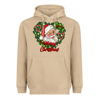 Mushroom merry christmas santa Heavyweight Hoodie - RanaPortraitStore